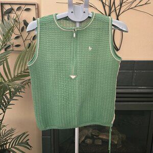 AIAS Golf sz Small golf vest with pocket on back